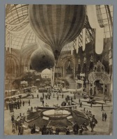 Авиация - Воздушные шары и самолёты на международной выставке в Гран-Пале в Париже, 1909