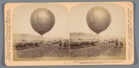 Авиация - Воздушный шар Транспортного корпуса Армии лорда Робертса. Йоханнесбург, 1901