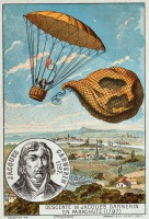Авиация - Спуск с парашютом Жака Гарнерена, 1797