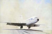 Авиация - Дэвид Шепард. Взлёт VC-10 в Эль-Адеме