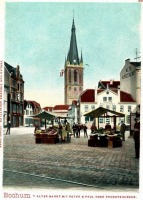 Бохум - Bochum. Alter markt.Старый базар.