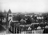 Бохум - Bochum. Blick vom Knappschaftsgeb?ude_vom Meinolphus Kirche 22.11.1939