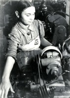 Бохум - Восточная рабочая на работе. 1943 г.
