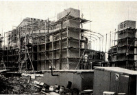 Бохум - Строительство городского театра 1952 г.