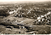 Бохум - 1958-milchhof.Новый вокзал
