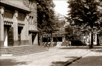 Бохум - Sommer-1953-kircheneingang-b