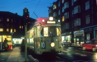 Копенгаген - Трамвай на Тофтегардской площади
