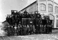 Железная дорога (поезда, паровозы, локомотивы, вагоны) - Рабочие Таллинского депо