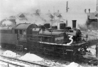 Железная дорога (поезда, паровозы, локомотивы, вагоны) - Э.686-04 в депо Люблино. 1930 год. Фото из коллекции Н.Ю. Пытеля