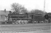 Железная дорога (поезда, паровозы, локомотивы, вагоны) - Эу709-84 {Луганск, 1930 год) на станции Ростов-Запад в 1998 году.