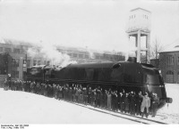Железная дорога (поезда, паровозы, локомотивы, вагоны) - Немецкий паровоз-чемпион.