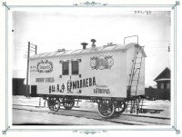 Железная дорога (поезда, паровозы, локомотивы, вагоны) - Вагон для перевозки пива.