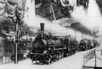 Железная дорога (поезда, паровозы, локомотивы, вагоны) - Российские паровозы на Всемирной выставке в Париже.1900г.