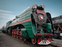Железная дорога (поезда, паровозы, локомотивы, вагоны) - Последний пассажирский паровоз построенный в СССР.