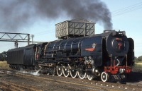 Железная дорога (поезда, паровозы, локомотивы, вагоны) - Паровоз Class 25(4-8-4).