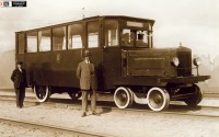 Железная дорога (поезда, паровозы, локомотивы, вагоны) - Рельсовый автобус MAN.Латвия.