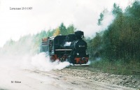 Железная дорога (поезда, паровозы, локомотивы, вагоны) - Узкоколейный паровоз ВП-1-899.