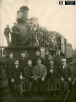 Железная дорога (поезда, паровозы, локомотивы, вагоны) - Первый паровоз серии Эш в депо Нязепетровск.