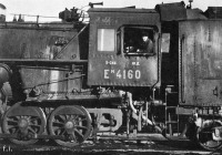 Железная дорога (поезда, паровозы, локомотивы, вагоны) - Паровоз Ем 4160 на ст.Иркутск-Пассажирский.