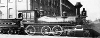 Железная дорога (поезда, паровозы, локомотивы, вагоны) - Американский паровоз №90 типа 2-3-0.