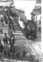 Железная дорога (поезда, паровозы, локомотивы, вагоны) - Немецкий капотированный паровоз BR05 001