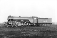 Железная дорога (поезда, паровозы, локомотивы, вагоны) - Британский пассажирский паровоз №4472 
