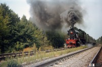 Железная дорога (поезда, паровозы, локомотивы, вагоны) - Паровоз Су251-58 с туристическим поездом на перегоне Москва-Товарная-Павелецкая-Канатчиково