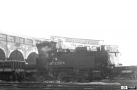 Железная дорога (поезда, паровозы, локомотивы, вагоны) - Паровоз 9П-23504 в депо Бабаево,Вологодская область