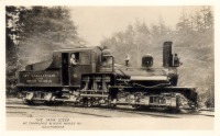 Железная дорога (поезда, паровозы, локомотивы, вагоны) - Паровоз системы Шея,Калифорния,США