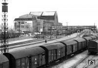 Железная дорога (поезда, паровозы, локомотивы, вагоны) - Киевский вокзал в период оккупации