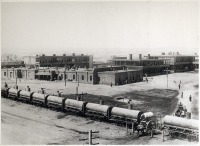 Железная дорога (поезда, паровозы, локомотивы, вагоны) - Состав железнодорожных цистерн с нефтью,Баку