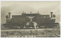 Железная дорога (поезда, паровозы, локомотивы, вагоны) - Паровоз системы Ферли,Веракрус,Мексика