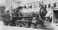 Железная дорога (поезда, паровозы, локомотивы, вагоны) - Паровоз №999 типа 2-2-0,Сиракузы,штат Нью-Йорк,США