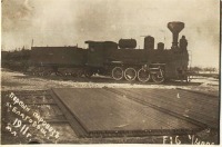Железная дорога (поезда, паровозы, локомотивы, вагоны) - Первый паровоз в Благовещенске на Амуре