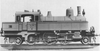 Железная дорога (поезда, паровозы, локомотивы, вагоны) - Танк-паровоз kkStb 229  типа 1-3-1