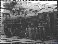Железная дорога (поезда, паровозы, локомотивы, вагоны) - Паровоз СО17-94