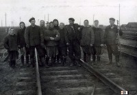 Железная дорога (поезда, паровозы, локомотивы, вагоны) - Путейская бригада