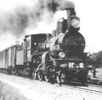 Железная дорога (поезда, паровозы, локомотивы, вагоны) - Пассажирский паровоз Нв.8