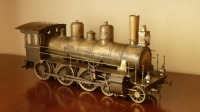 Железная дорога (поезда, паровозы, локомотивы, вагоны) - Модель паровоза подаренная Цесаревичу Алексею 1-м железнодорожным батальоном в 1907г.