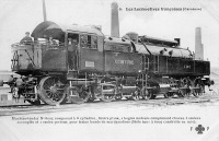 Железная дорога (поезда, паровозы, локомотивы, вагоны) - Танк-паровоз №6005 системы Де Бюске типа 0-3-1+1-3-0