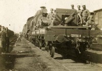 Железная дорога (поезда, паровозы, локомотивы, вагоны) - Эшелон чехословацкого корпуса на ст.Челябинск