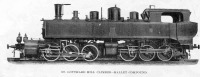 Железная дорога (поезда, паровозы, локомотивы, вагоны) - Танк-паровоз системы Маллета типа 0-3+3-0 Сен-Готардской ж.д.