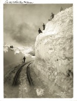 Железная дорога (поезда, паровозы, локомотивы, вагоны) - Снегоборьба на Аляске