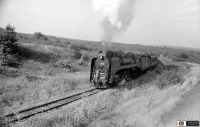 Железная дорога (поезда, паровозы, локомотивы, вагоны) - Паровоз П36-0071 близ ст.Минеральные Воды