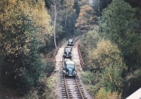 Железная дорога (поезда, паровозы, локомотивы, вагоны) - Автоколонна на железной дороге