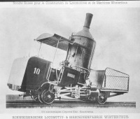 Железная дорога (поезда, паровозы, локомотивы, вагоны) - Танк-паровозы зубчатой железной дороги завода Винтертур