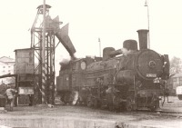Железная дорога (поезда, паровозы, локомотивы, вагоны) - Паровоз серии 434.0  типа 1-4-0 на экипировке
