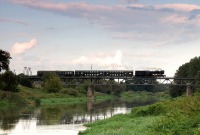 Железная дорога (поезда, паровозы, локомотивы, вагоны) - Паровоз Ol49-59 с туристическим поездом