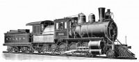 Железная дорога (поезда, паровозы, локомотивы, вагоны) - Паровоз №805 типа 1-5-0