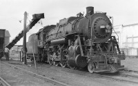 Железная дорога (поезда, паровозы, локомотивы, вагоны) - Экипировка углем паровоза №908 типа 1-4-0